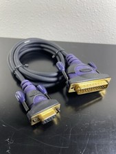 Belkin F2L088-06 DB9-F DB25-M Serial Modem Cable 6FT GOLD