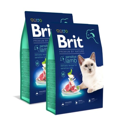 Brit Premium Cat Sensitive Lamb 2x8kg - Bild 1 von 2