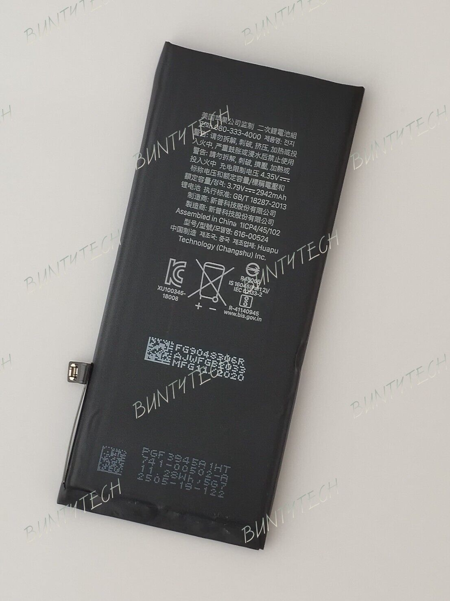 Genuine iPhone XR Replacement Battery 616-00524 3.79V 2942mAh