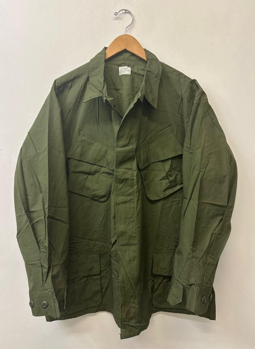 ジャケット・アウター u.s army jungle fatigue shirt 4th remake 60'S US Military Jungle Fatigue 4th Military Combat Jacket