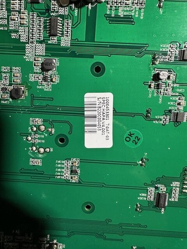 ONE (1) HORIZON 7.0AT-03 Upper Control Board 6-Prong HAPA V4.001 UCB 1000453301 - Picture 9 of 9