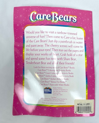 Dipinto Care Bears con condivisione e cura del libro dell'acqua 2004 - Foto 3 di 11