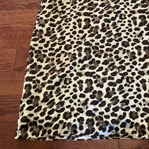New Gianni Bini Women's Size 8 Animal Print 100% Silk Lined Sleeveless Dress - Picture 7 of 9