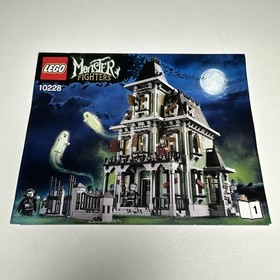 Lego Monster Fighters Haunted House 10228 Instruction Manuals Only - Set Of 3