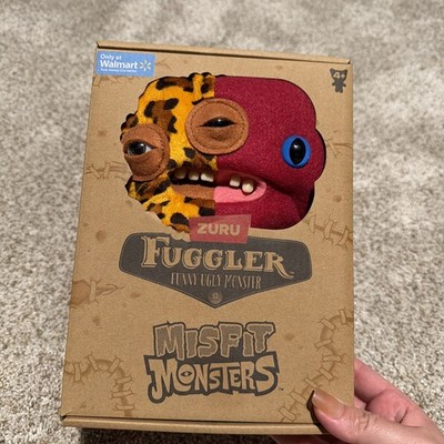 9'' Zuru FUGGLER MISFIT  15726J Alien & Reeko Leo/Red FUNNY UGLY MONSTER NEW