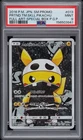 2016 POKEMON JAPANESE SM PROMO #013 FULL ART/PRETEND TEAM SKULL PIKACHU PSA 9