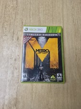 Metro Last Light Limited Edition Xbox 360 Complete CIB 