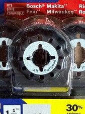Bosch OSL114F-3 Starlock Oscillating Multi Tool Bi-Metal Plunge Cut Blade 3 Pack