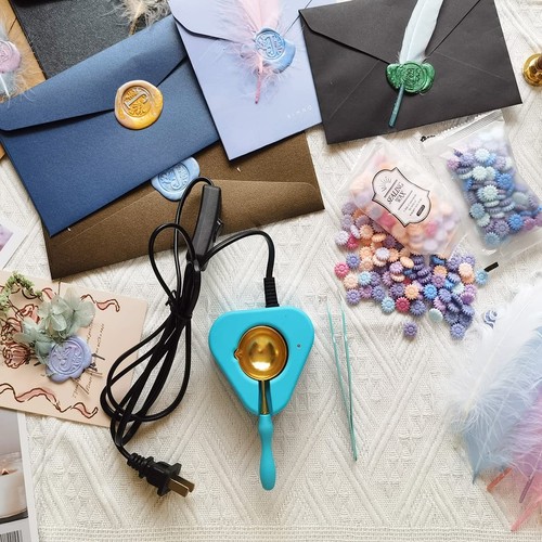 Wax Seal Warmer Kit with Spoon and Electric  - Picture 4 of 5