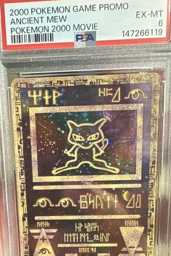 PokÃ©mon Ancient Mew Promo Holo PSA 6 Pokemon 2000 Movie