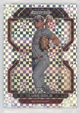 2022 Panini Prizm Draft Picks Power Plaid Prizm 8/35 Luke Gold #PDP147 go9