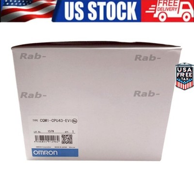 Omron CQM1-CPU43-EV1 CPU Module CQM1CPU43EV1 UPS/DHL Fast  US Free TAX