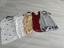 Lot of 5 Ladies Sleeveless tops size XXL, 2XL Christopher & Banks, Kim Rogers