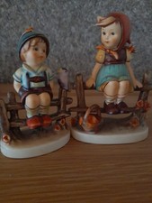 Goebel Hummelfiguren " Vaters  Gescheitester   " Mutters Liebste "