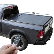 Power Retractable ER Tonneau Cover For 2000-2026 RAM 1500 2500 3500 6.5ft bed