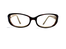 Kate Spade NY Brown Swirl Interior Oval Wrap Eyeglasses Lyla/S 01M8 Y6 53 17 130