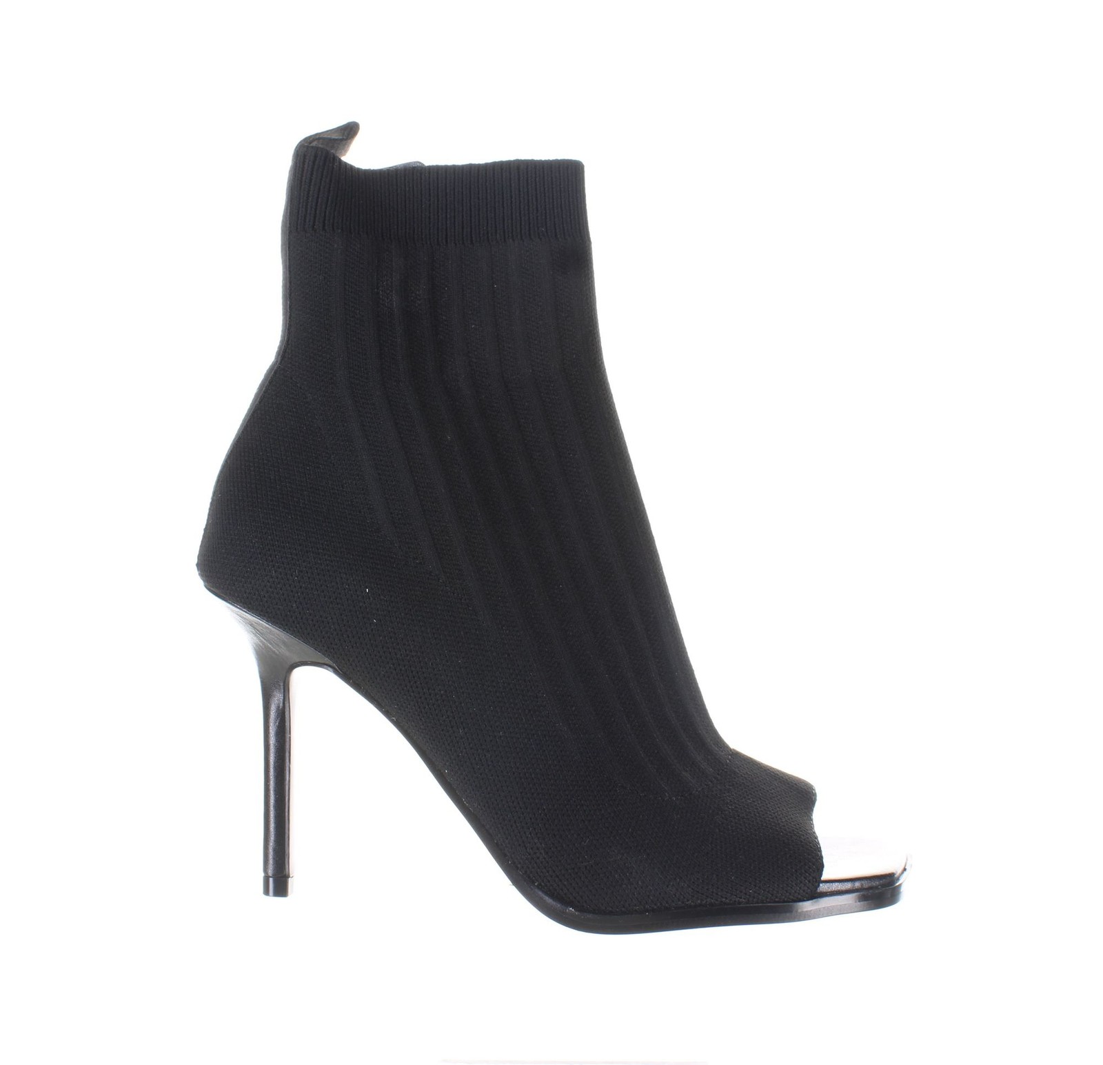 Женские черные пинетки с открытым носком цвета пралине от JLO by Jennifer Lopez, размер 6,5 (7783008)