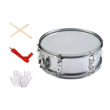 14 inch Snare Drum Music Drums Portable Lightweight Student Marching Musical