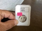 1946 S Walking Liberty Half Dollar NGC Fatty 3.0 Gold Embossed MS 64 Toned