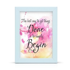 15pcs Wood Wooden Effect Multi Picture Photo Frames Collage Set Wall Mount