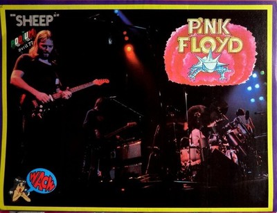 PINK FLOYD = 1 SEITE 1977 FRANZÖSISCHES POSTER CLIPPING / CUPURE DE PRESSE