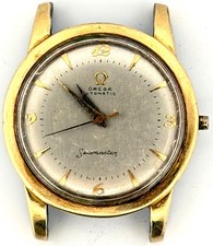 VINTAGE OMEGA 2577-22SC AUTOMATIC SEAMASTER 14k GOLD CAPPED WATCH 354 PARTS