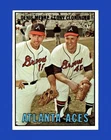 1967 Topps Set-Break #396 Atlanta Aces NR-MINT *GMCARDS*