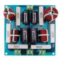 Dynavox Frequenzweiche Profi 3-Wege Weiche 3W300 Rms 300 W 8 Ohm Mkp 3.2 + 1 Khz