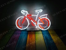 Bike Bicycle Shop Store Open Acrylic 14" Neon Light Sign
