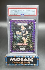 2024 Prizm Monopoly WNBA Kate Martin RC Rookie Purple Prizm PSA 9 MINT #40 Aces