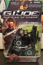 G.I. Joe The Rise of Cobra Red Fang Ninja Cobra Ninja Hasbro NIB