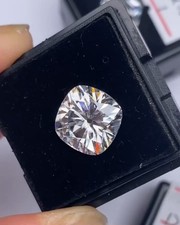 5.Ct Natural Cushion Cut White diamond CERTIFIED D Grade VVS1 1 MG32