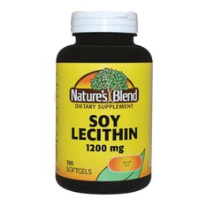 Lecithin 100 Softgels 1200 Mg by Nature's Blend
