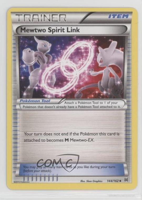 Mewtwo Spirit Link Pokémon XY BREAKthrough #144 1l78