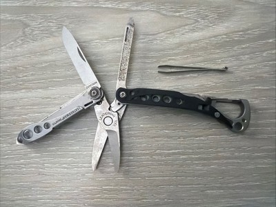 Leatherman STYLE CS Multi Tool Knife File Scissor, Tweezer, Carabiner