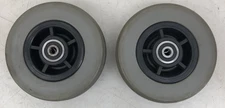 Pride Quantum Jazzy 600 Q610 J6 Set 5"x2" 8mm Axle Caster Wheel Assy Power Chair