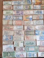 48 Banknoten aus 29 L&auml;ndern &ndash; Geldscheinsammlung aus aller Welt