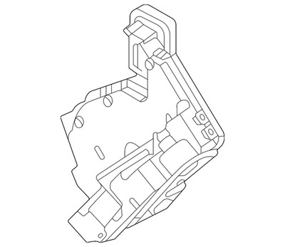 Genuine Volkswagen Door Lock Actuator Motor 5TA-839-015-L
