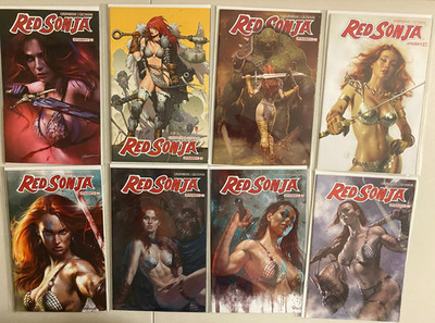 Red Sonja set #1-18 Dynamite Entertainment (average 8.0 VF) (2023 to 2025)