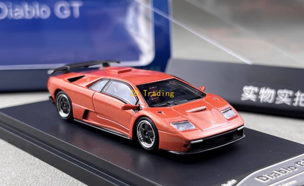 1/64 The Laboratory Diablo GTR オレンジ 1/64 Kyosho LAMBORGHINI DIABLO GTR ORANGE diecast car model