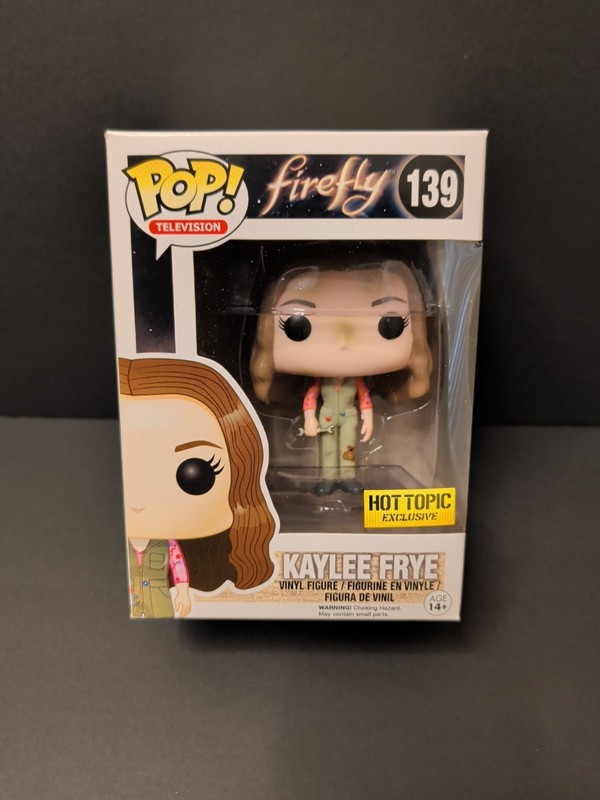 Funko Pop! TV Firefly #139 KAYLEE FRYE (Dirty Variant) Hot Topic Exclusive Vinyl