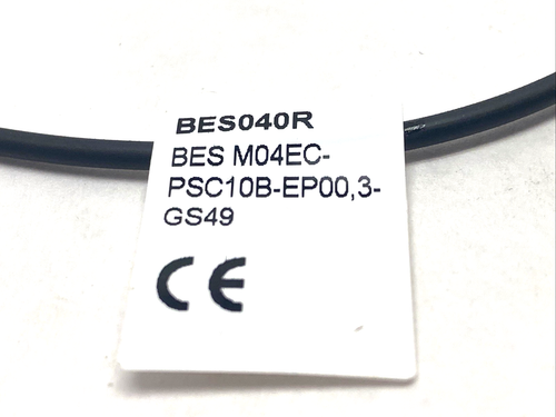 Balluff BES040R Inductive Proximity Sensor M4x0.5 BES M04EC-PSC10B-EP00,3-GS49 - Picture 8 of 9