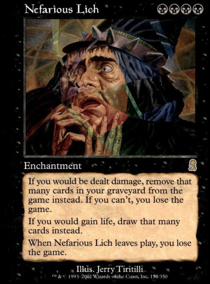 Odyssey #153 Nefarious Lich