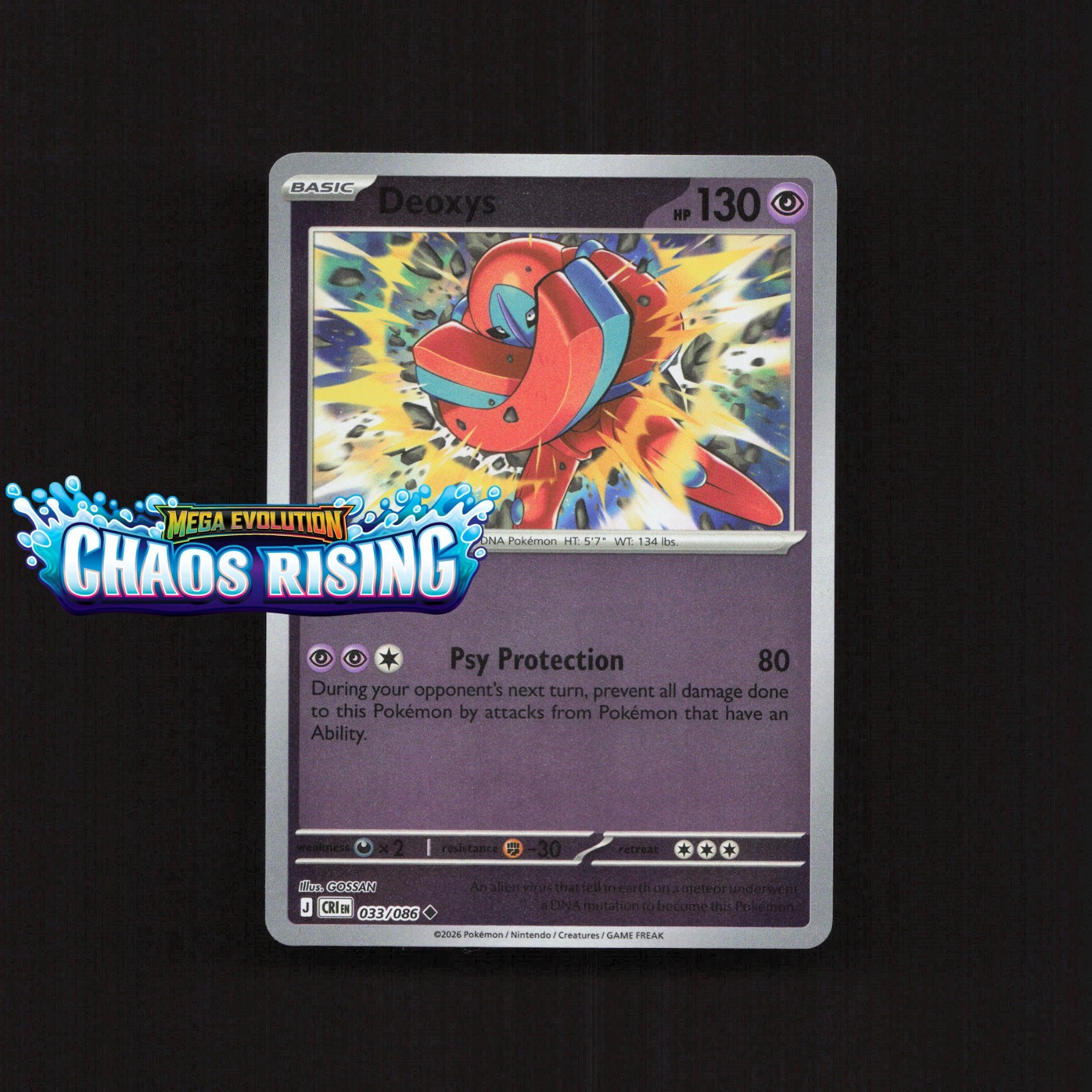 Chaos Rising Pokémon Cards! Holo/Reverse Holo Ex Ultra Rare - Choose Your Card