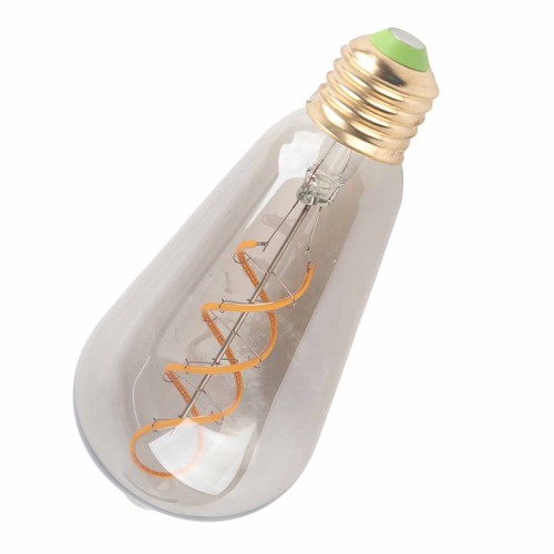 ST64 Light Bulb Vintage Dimmable 360lm Warm Light LED Filament Bulb For Home - Picture 2 of 23