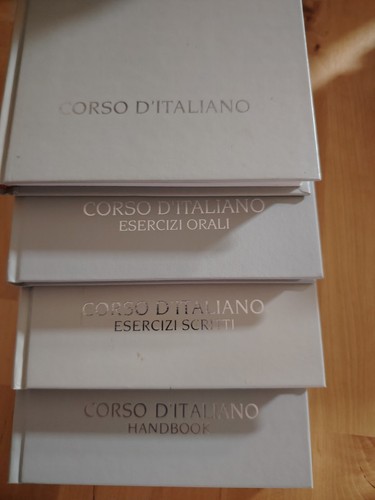 Linguaphone Italian Language course 'Corso d' italiano' 4 Books And 9 CD's