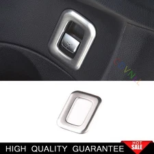 Silver Steel Back Door Tailgate Handle Cover Trim For Mercedes-Benz GLC 2016-22