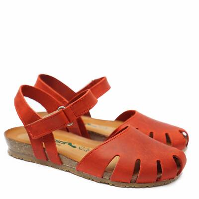 BIONATURE CLOSED TOE SANDAL ULTRA SOFT FOOTBED
