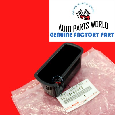 NEW TOYOTA 01-07 LAND CRUISER | 03-09 GX470 CONSOLE BOX HOLE COVER 58839-60040