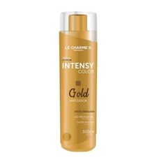 Le Charmes Cosmetics - Intensy Gold Color 500 ml - Shader Matizador Hair Tonner